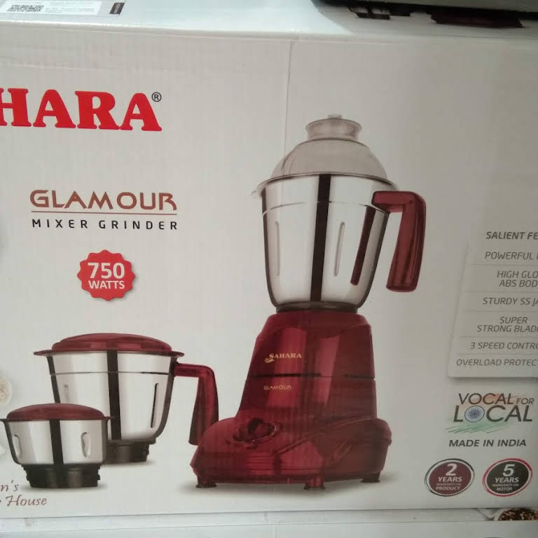 Sahara Glamour Mixer Grinder 750 watts